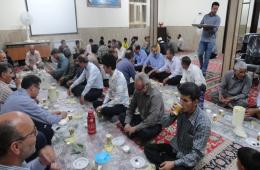 برگزاری ضیافت افطاری در مؤسسه فرهنگی قرآن و عترت منهاج عشق آباد 